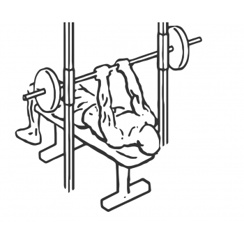 Smith Machine Close-Grip Bench Press - Step 2