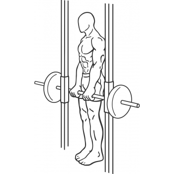 Smith Machine Dead Lifts - Step 1