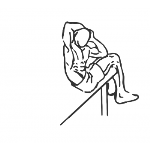 Decline Oblique Crunch - Step 2