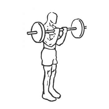 Bicep Curl with Deadlift - Step 2