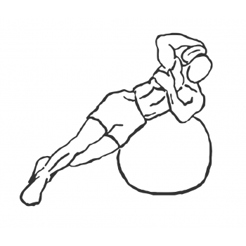 Weighted Ball Side Bend - Step 2