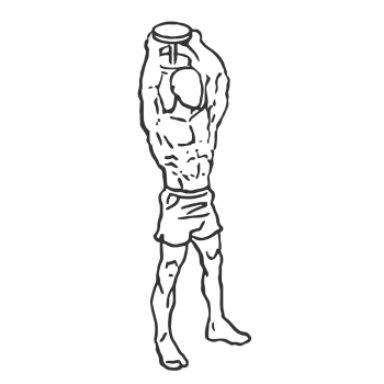 Standing Dumbbell Triceps Extension - Step 2