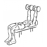 Lying Tricep Extensions Across Face - Step 2