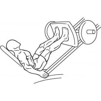 Narrow Stance Leg Press - Step 1