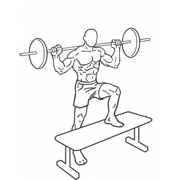 Barbell Step Ups - Step 2