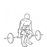 Barbell Hack Squat - Step 2