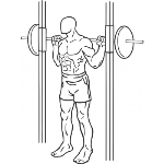 Smith Machine Squat - Step 1