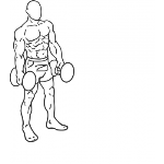 Walking Lunges - Step 1