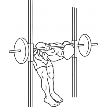 Smith Machine Good Mornings - Step 1