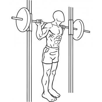 Smith Machine Good Mornings - Step 2