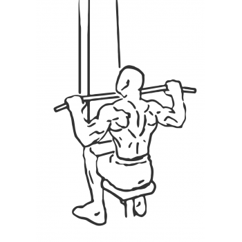 Wide-Grip Lat Pulldown - Step 2