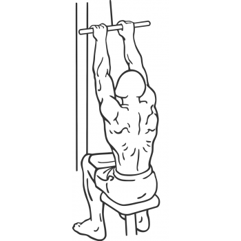 Close-Grip Front Lat Pulldown - Step 2