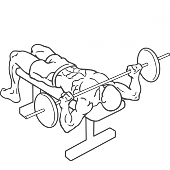 Wide-Grip Barbell Bench Press - Step 2