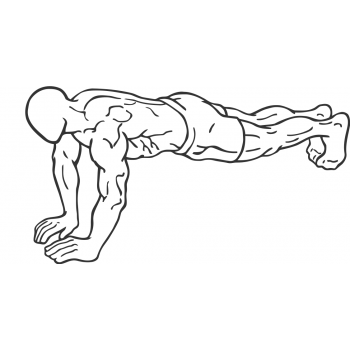 Push-Ups (Close and Wide Hand Positions) - Step 1