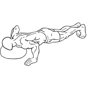 One Armed Biased Push Up - Step 2