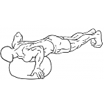 BOSU Ball Push Ups - Step 2