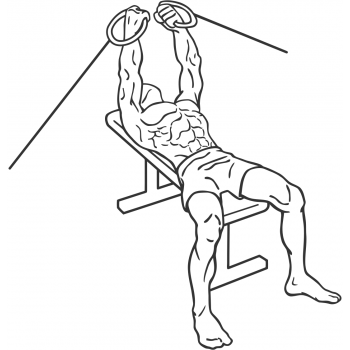 Flat Bench Cable Flys - Step 1