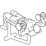 Decline Dumbbell Bench Press - Step 2