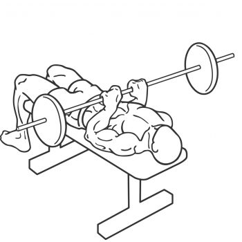 Narrow Grip Bench Press - Step 2