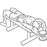 Dumbbell Bent Arm Pullover - Step 2