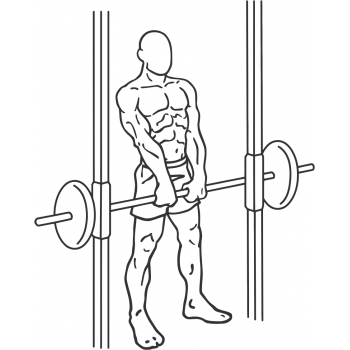 Smith Machine Shrug - Step 2