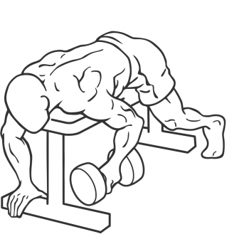 Dumbbell Lying One Arm Rear Lateral Raise - Step 2