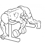 Dumbbell Lying One Arm Rear Lateral Raise - Step 2