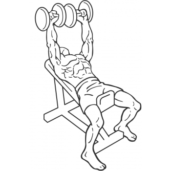 Dumbbell Incline Bench Press - Step 1