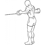 Back Flys With Resistance Bands - Step 1